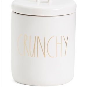 Rae Dunn Crunchy canister